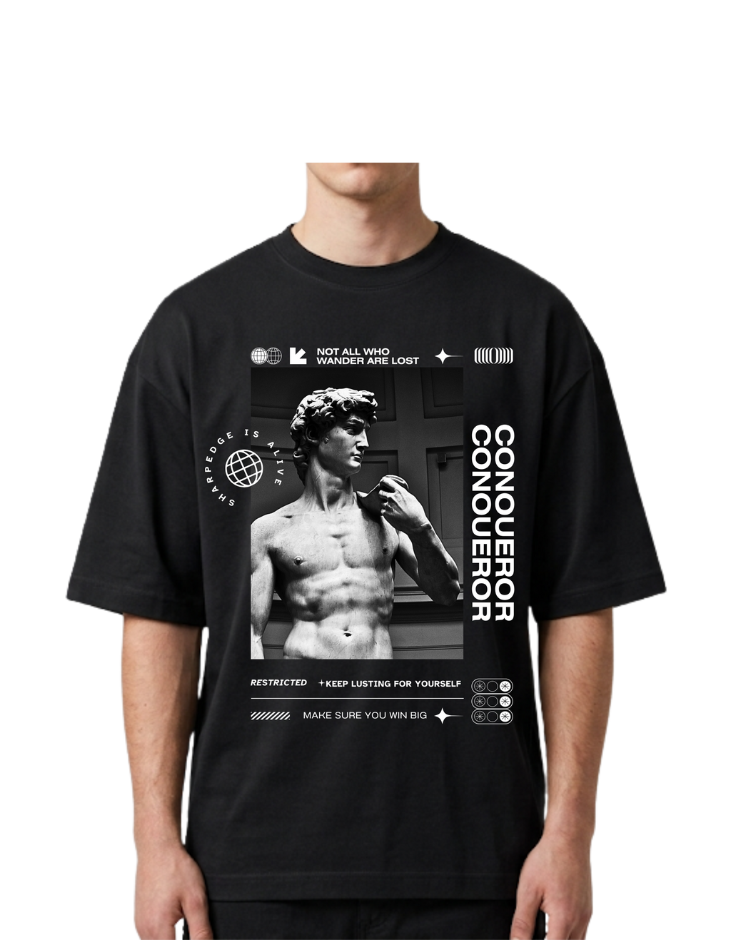 Oversized T-shirt for Unisex - Signature Tee