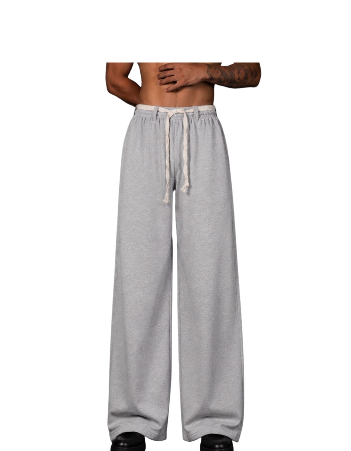 Silent Wide Track Pants -Unisex